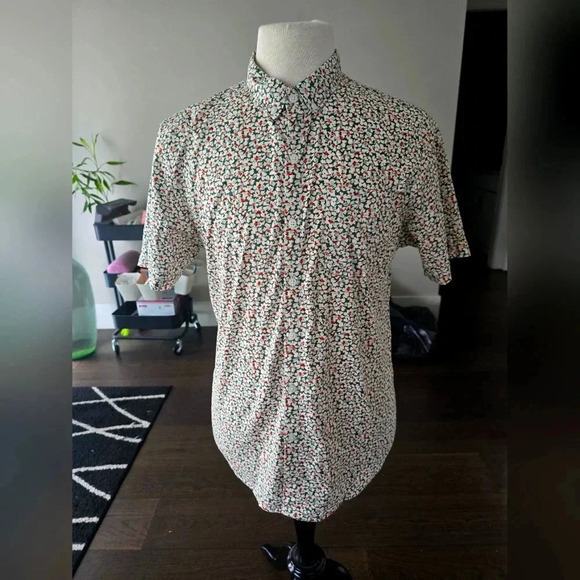 Slim Fit XL Button-Down Shirt - Picture 1 of 7